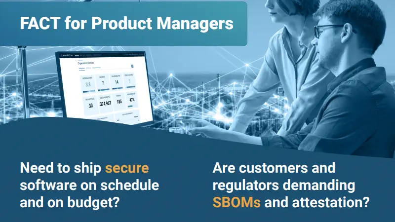 Thumbnail of the FACT for Product Managers Brochure