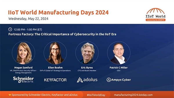 Thumbnail of the titlecard from the IIoT World virtual conference