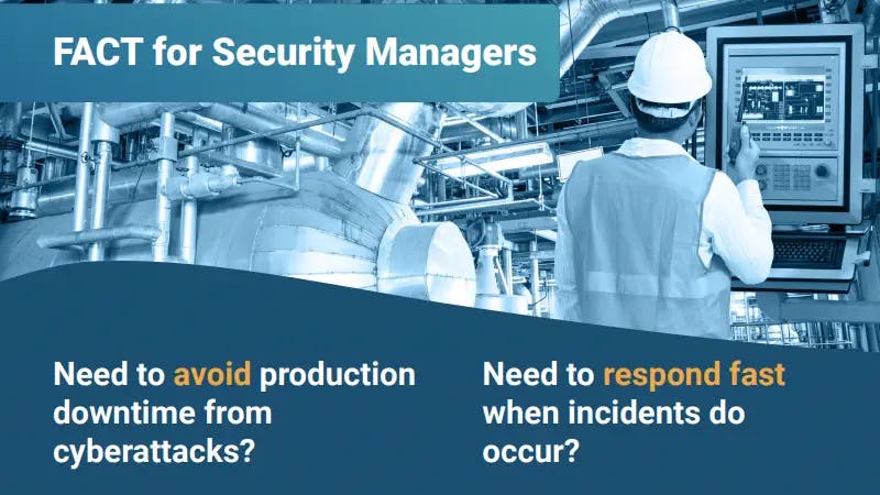 Thumbnail of the FACT for Security Managers Brochure
