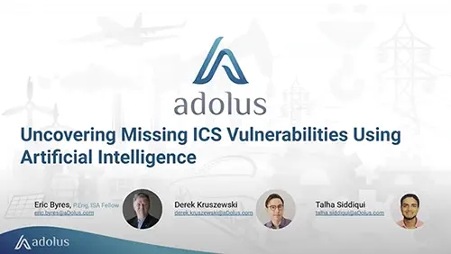 How AI Uncovers ICS Vulnerabilities