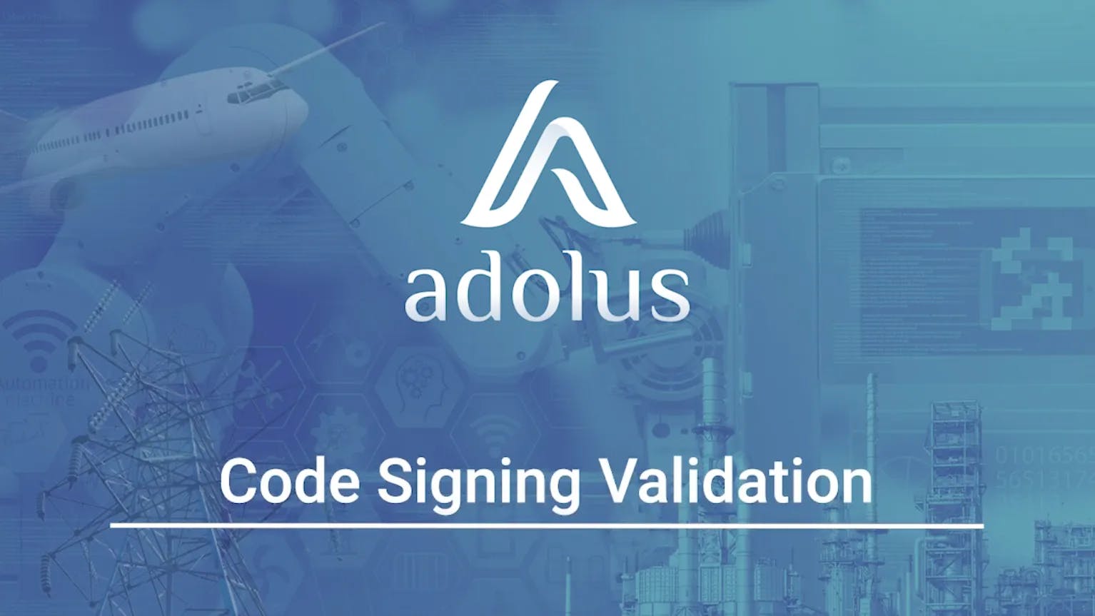 Thumbnail of the Code Signing Validation video