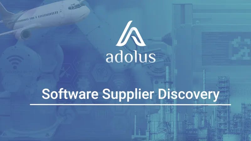 Thumbnail of the Software Supplier Discovery video